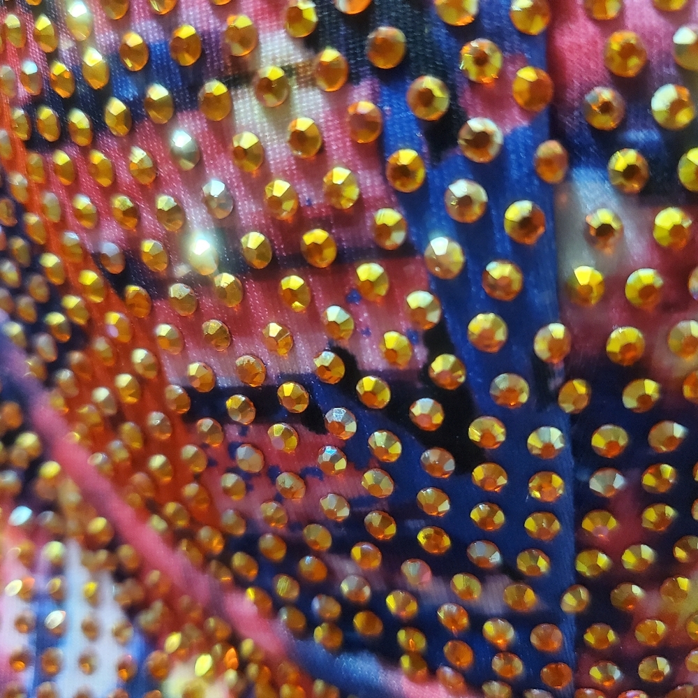 Akira Colorful Rhinestone Corset (M) - Picture 8 of 11